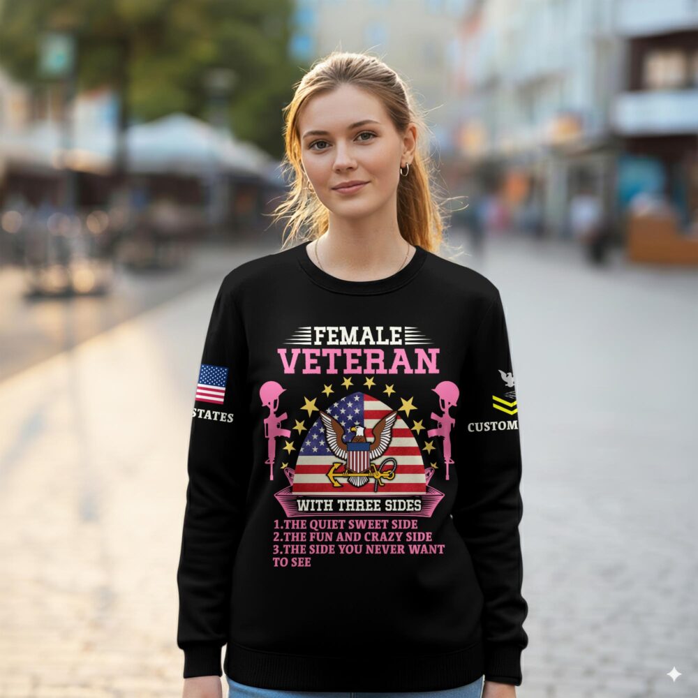 US Navy, E 2 White - Women Sweatshirt - Image 2
