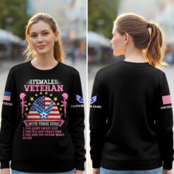 US Air Force , E 7 Air Force First Sergeant - Women Sweatshirt