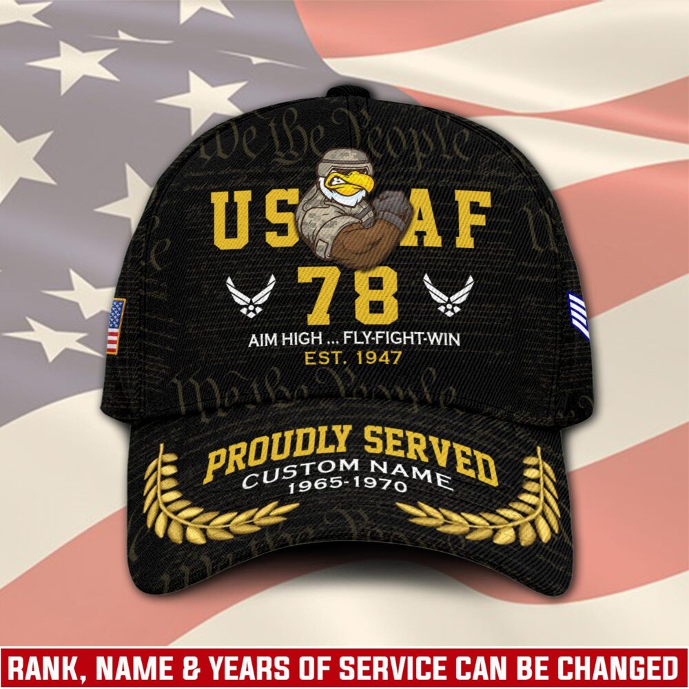 US Air Force, E 6 Air Force Technical Sergeant - Classic Cap