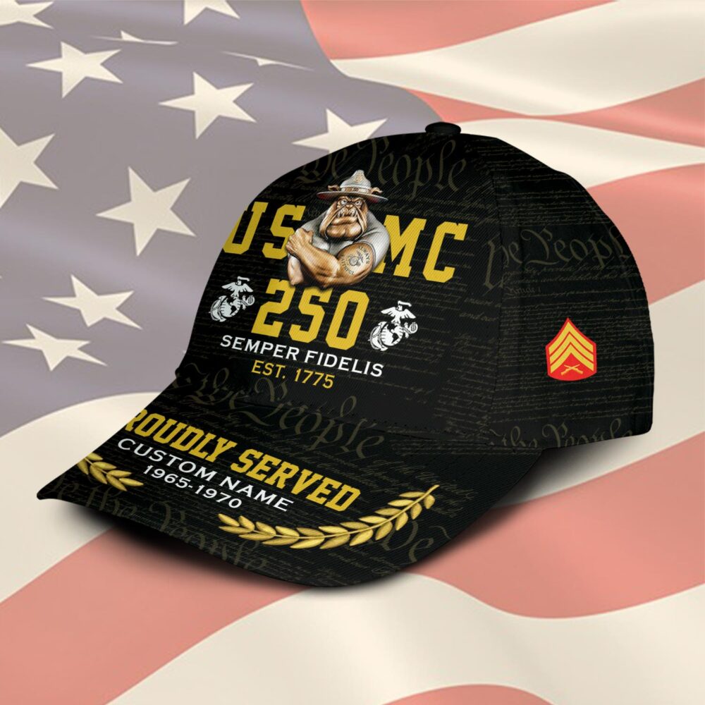 US Marine Corps, Thank a Veteran - Classic Cap - Image 2