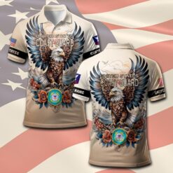 US Coast Guard, Defender of Freedom - Polo Shirt