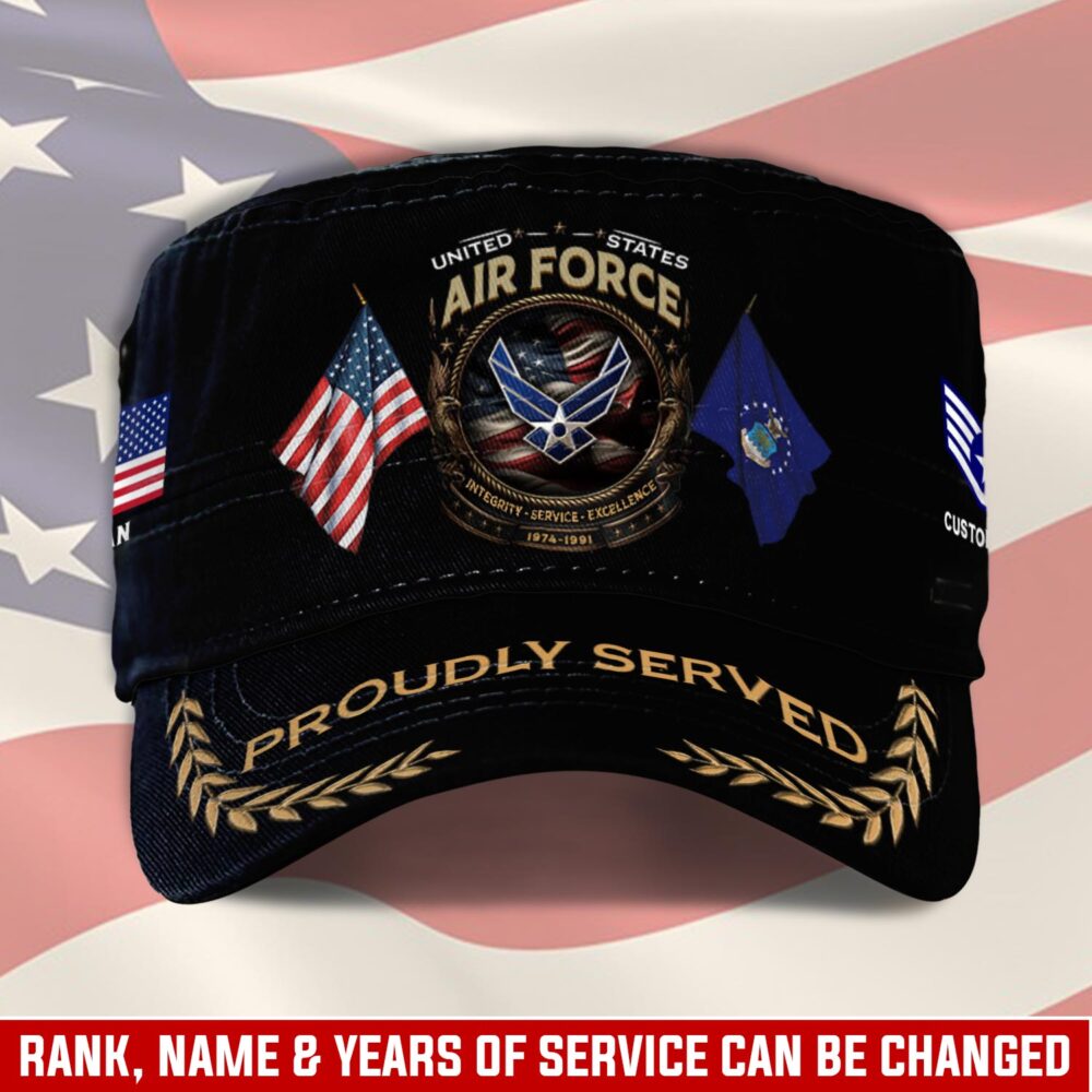 US Air Force , E 9 Air Force Command Chief Master Sergeant - Military Cap