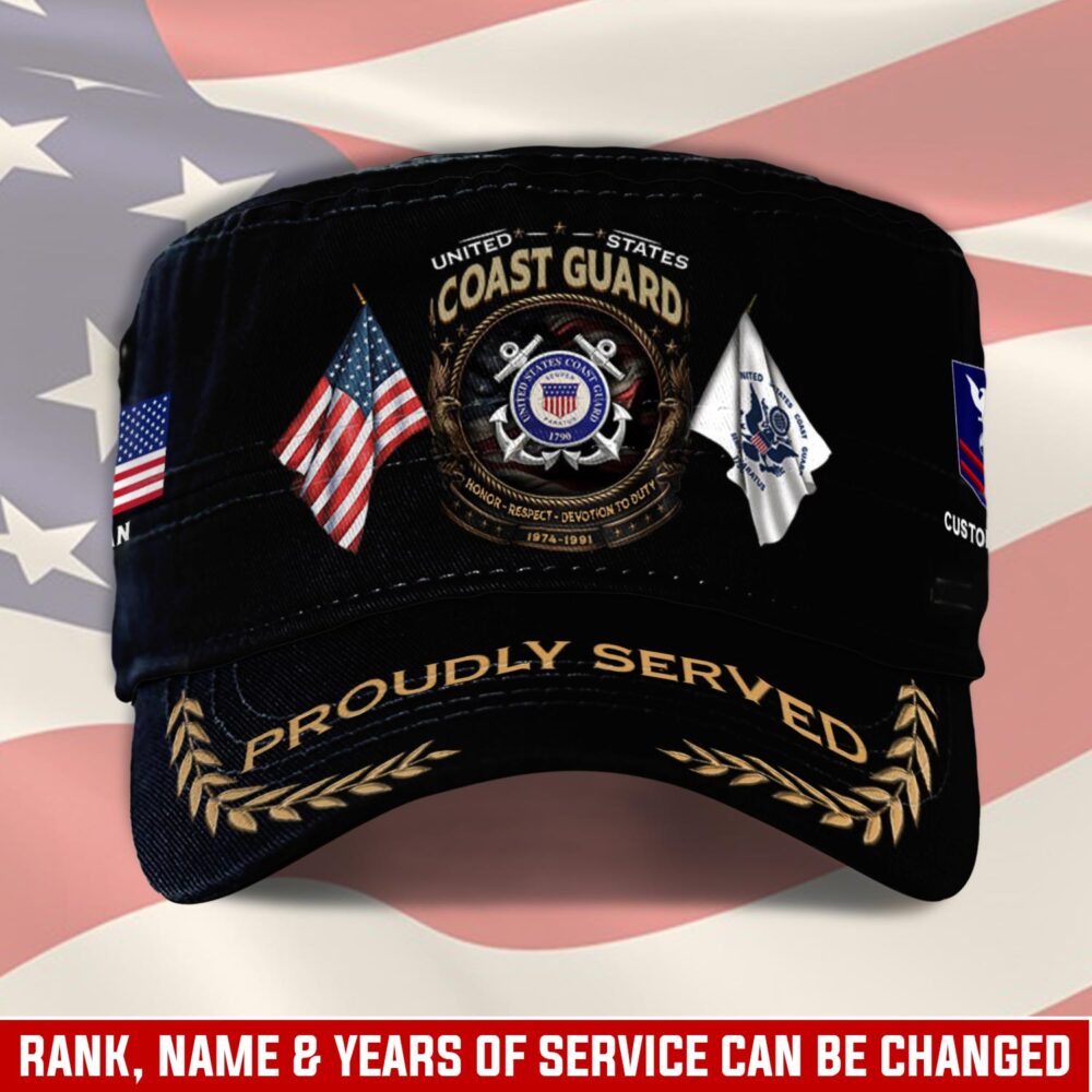 US Coast Guard, Once A Coastie, Always A Coastie - Military Cap