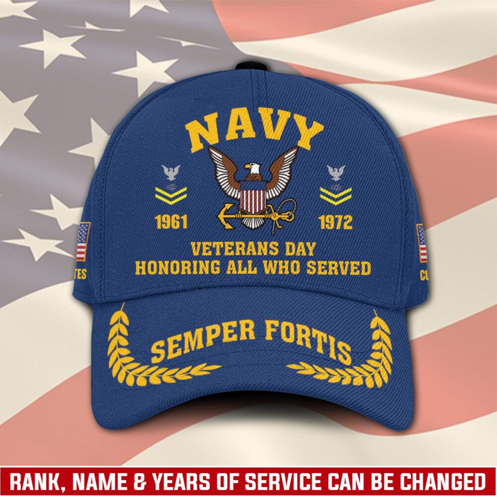 US Navy, E 7 Gold - Classic Cap
