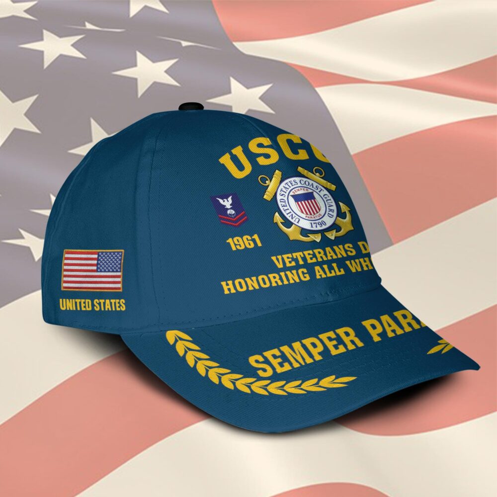 US Coast Guard, Proud To Have Served - Classic Cap - Image 2