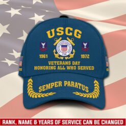 US Coast Guard, Proud To Have Served - Classic Cap