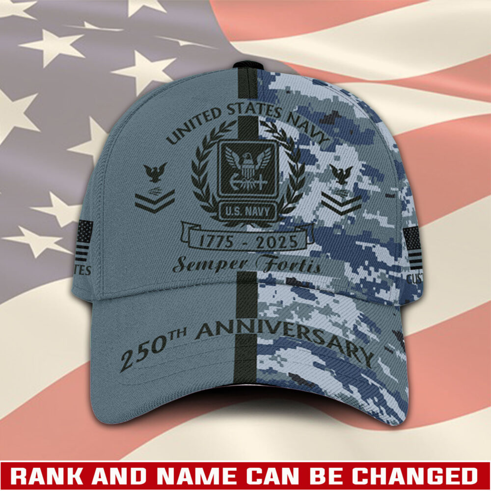 US Navy, E 3 White - Classic Cap
