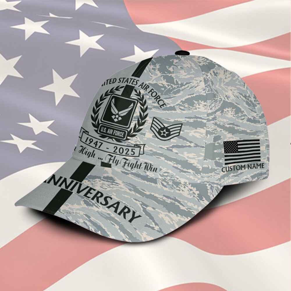 US Air Force, E 7 Air Force Master Sergeant - Classic Cap - Image 2
