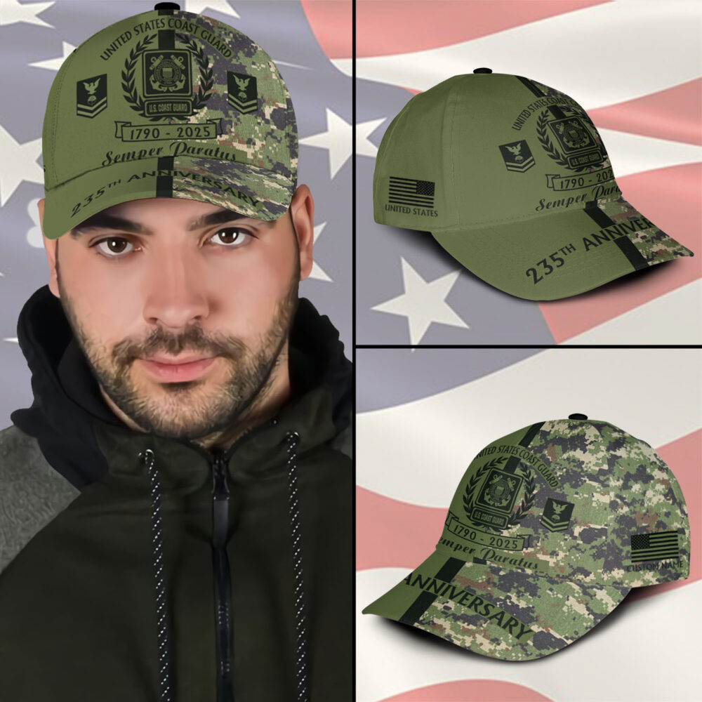 US Coast Guard, Lest We Forget - Classic Cap - Image 3