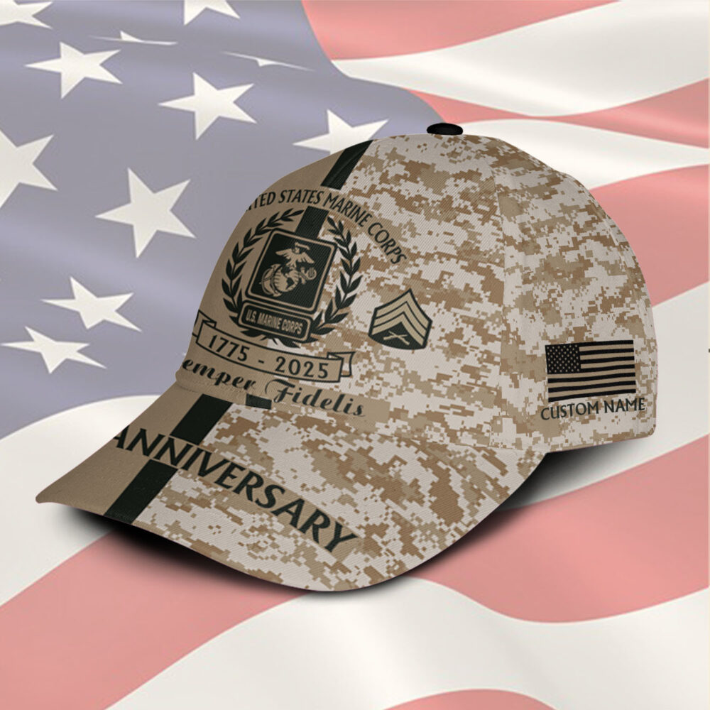 US Marine Corps, E 2 Marines Private First Class - Classic Cap - Image 2
