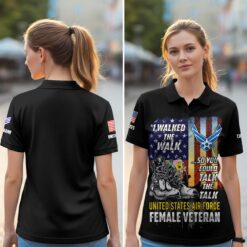 US Air Force , Duty, Honor, Country - Women Polo Shirt