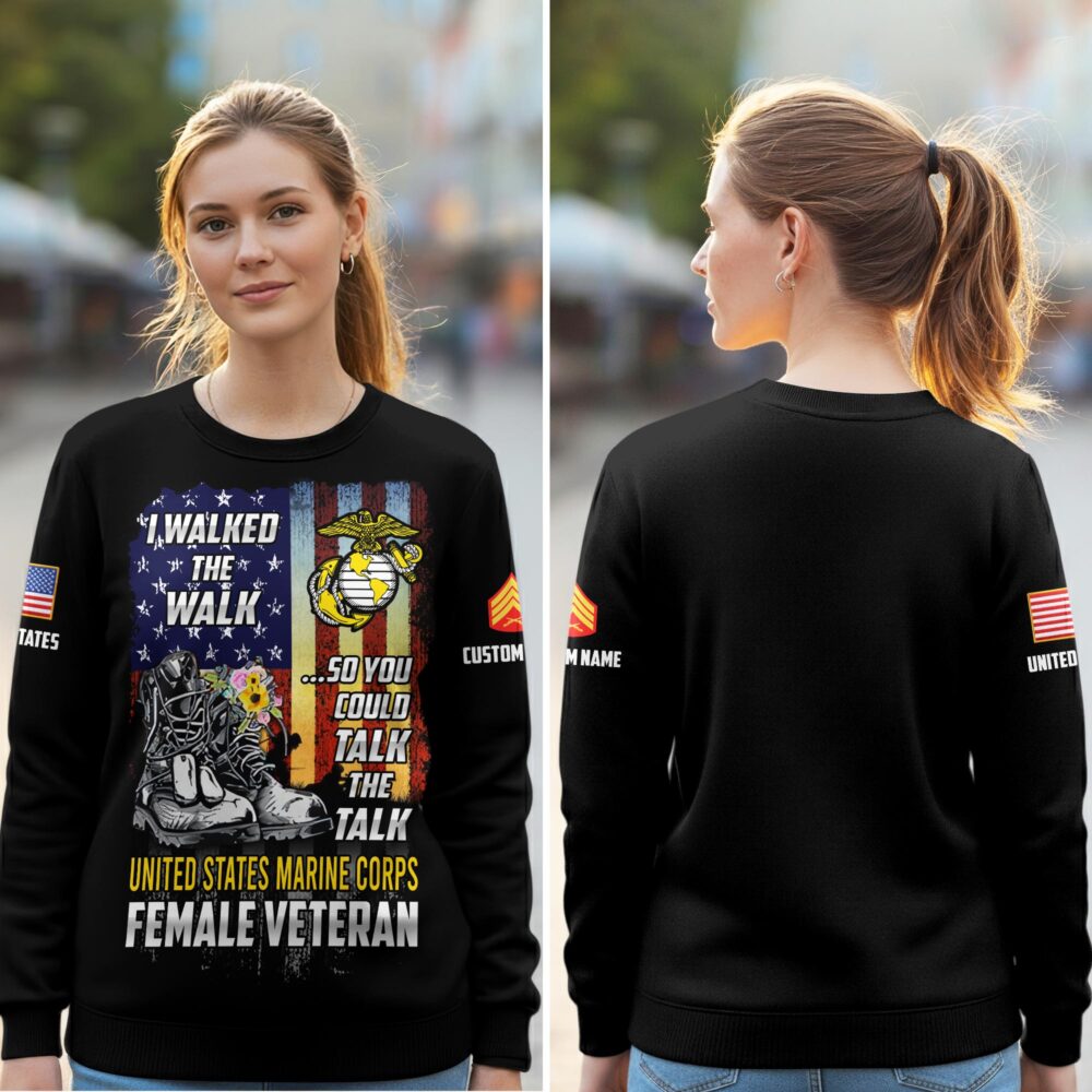 US Marine Corps, Freedom Isn't Free - Women Sweatshirt