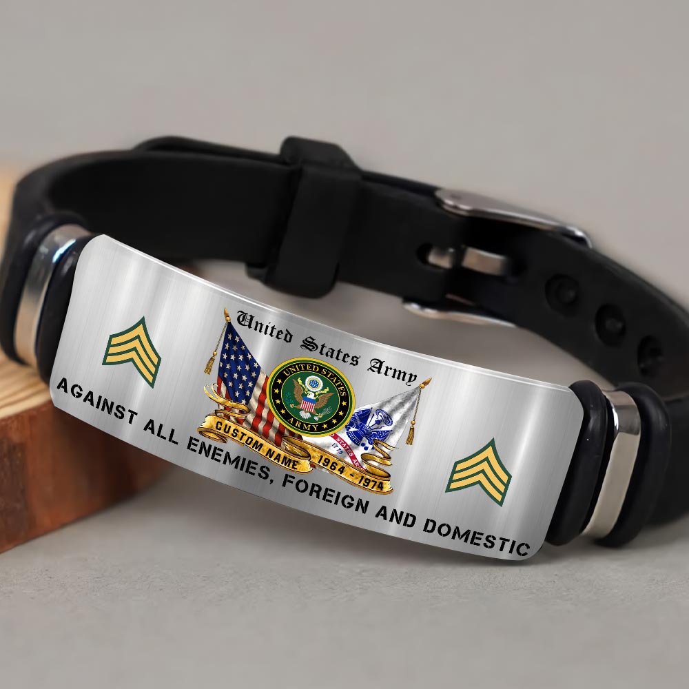 US Army, E 8 Army First Sergeant - Bracelet - Image 3