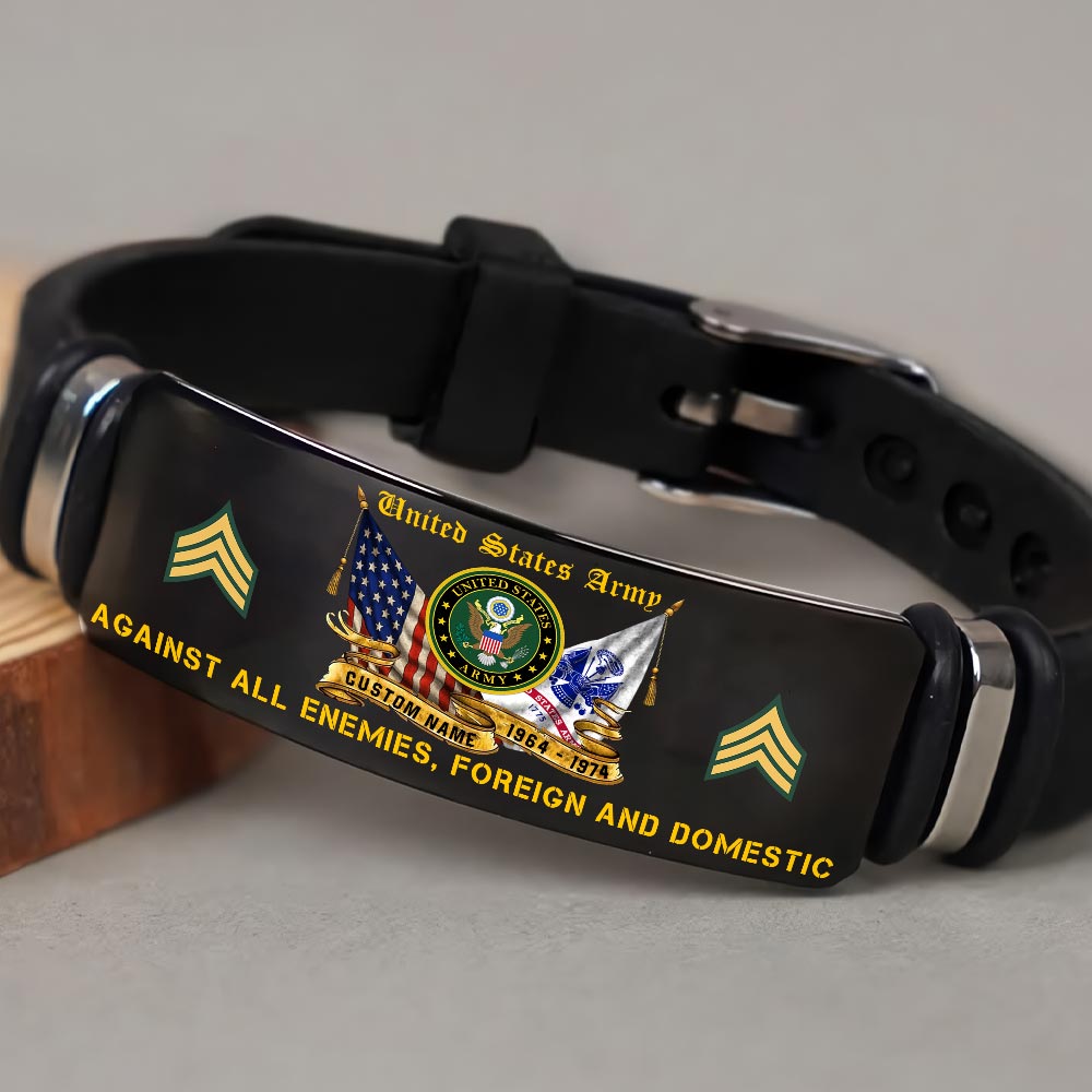 US Army, E 8 Army First Sergeant - Bracelet - Image 4