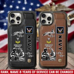US Navy, All Gave Some, Some Gave All - Leather Flip Phone Case