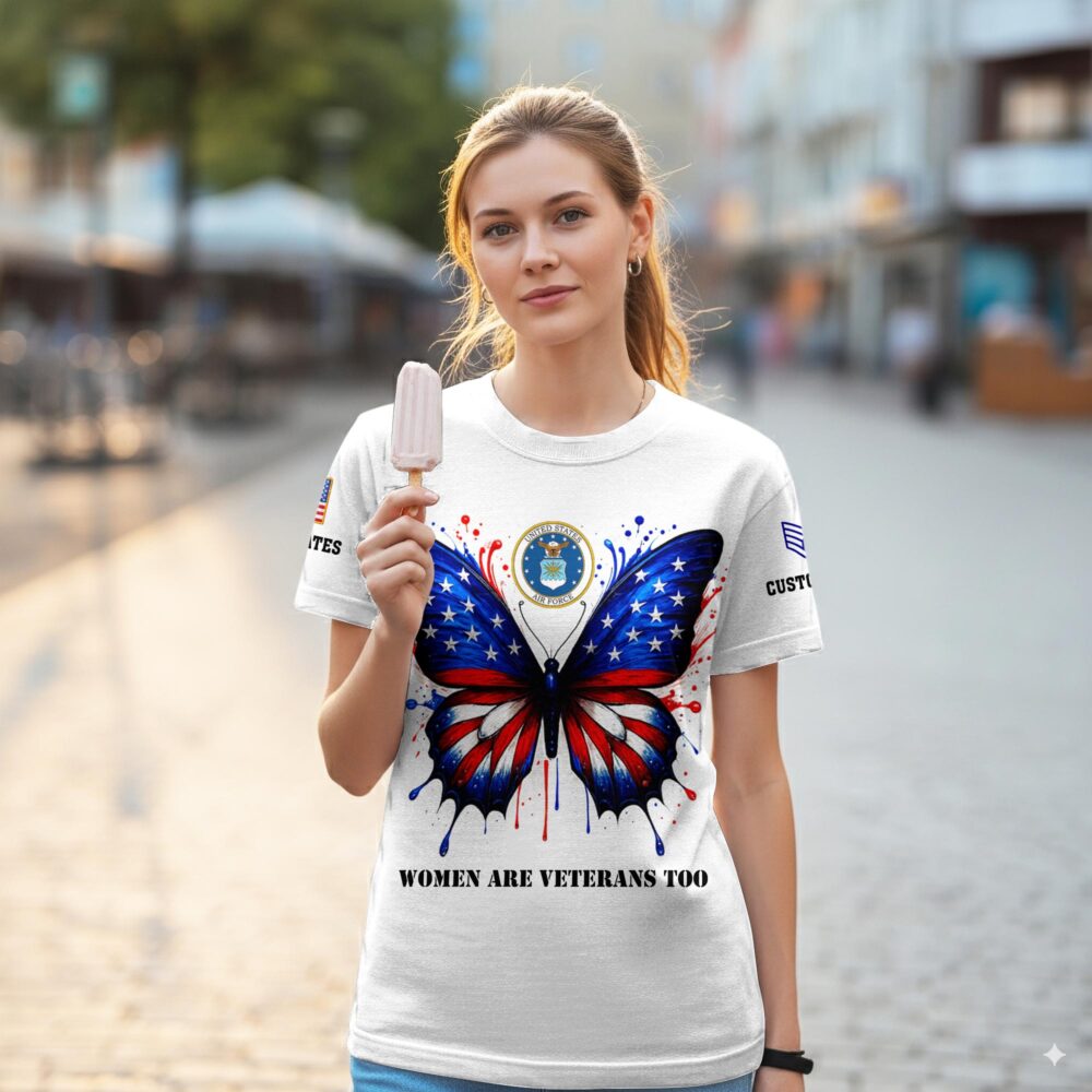 US Air Force , Freedom Isn't Free - Women T-Shirt - Image 2