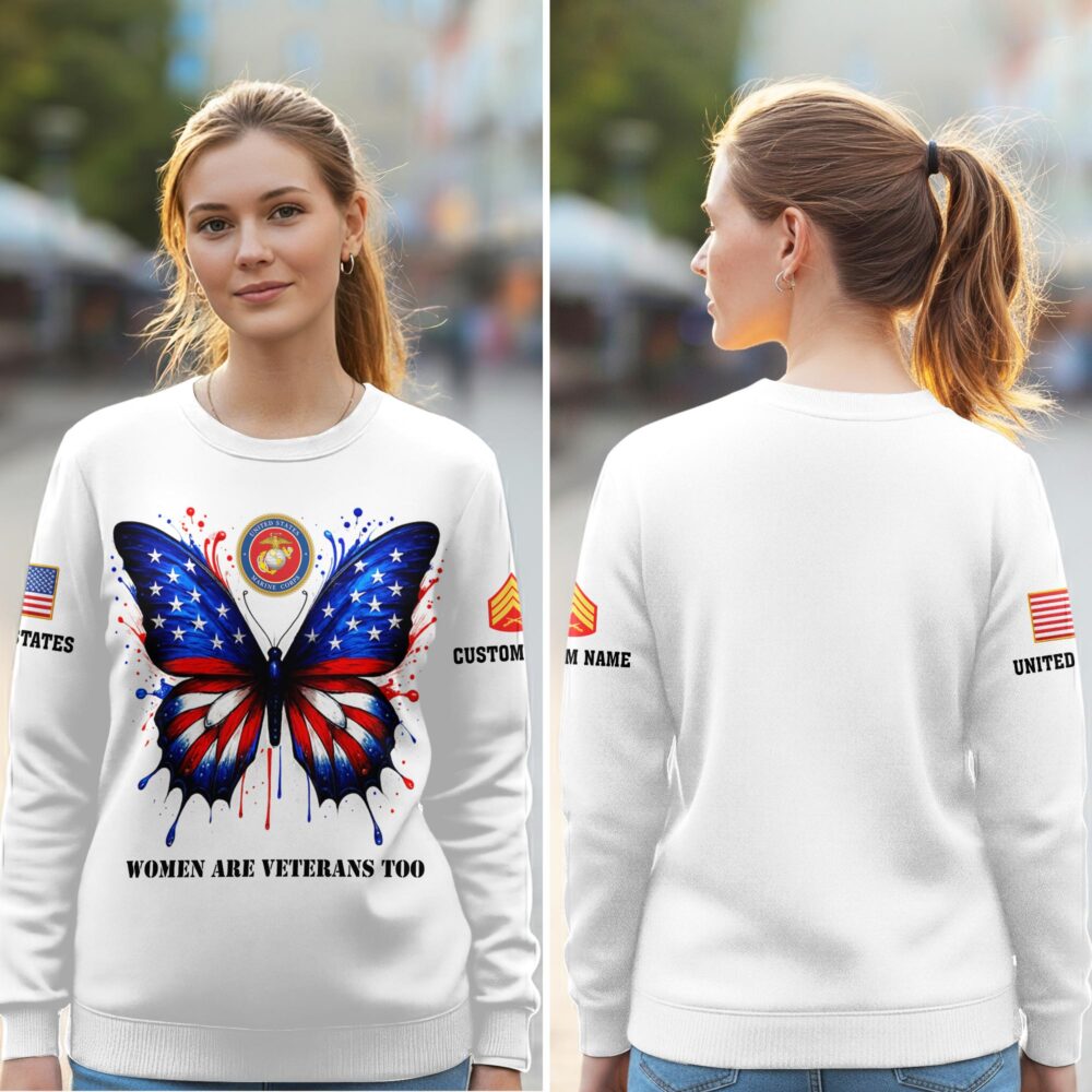 US Marine Corps, O 4 Marines Major - Women Sweatshirt