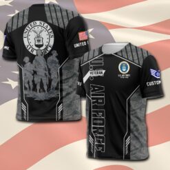 US Air Force , E 6 Air Force Technical Sergeant - T-Shirt