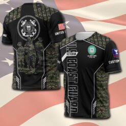 US Coast Guard, Freedom Over Fear - T-Shirt