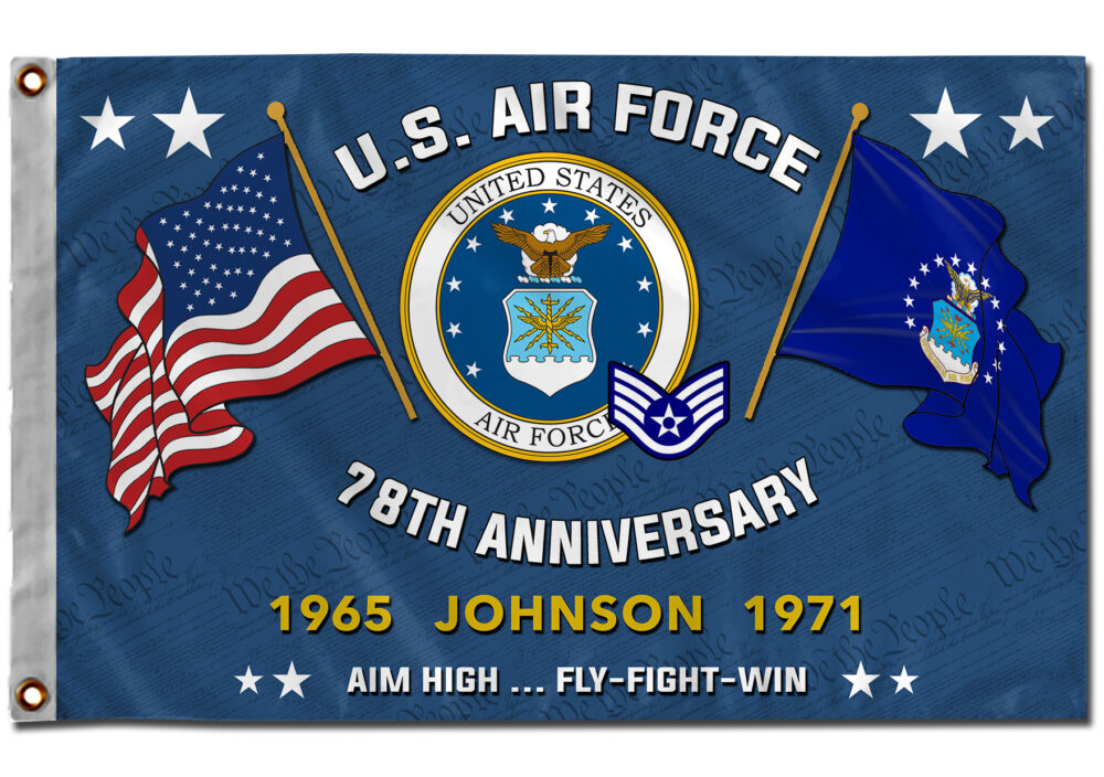 US Air Force, Remember - Honor - Respect - Flying Flag 3×5 Feet(90×150 Cm) - Image 3