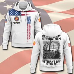 US Marine Corps, Proud Veteran - Hoodie