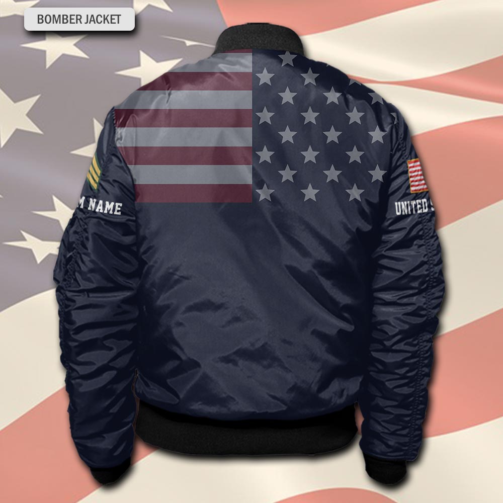 US Army, E 5 Army Sergeant - Bomber Jacket - Image 3