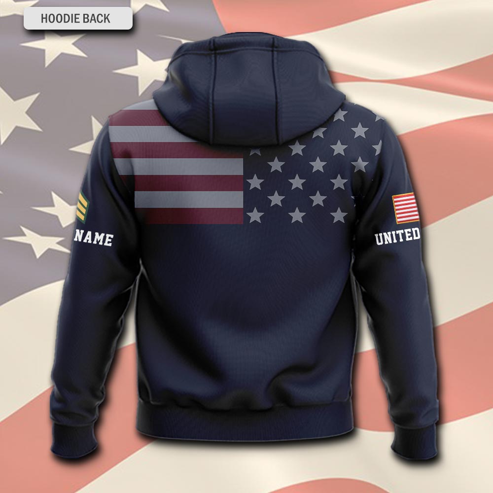US Army, E 5 Army Sergeant - Hoodie - Image 3