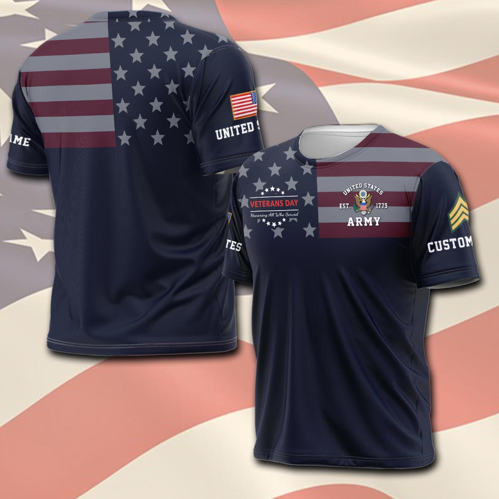 US Army, E 4 Army Specialist - T-Shirt