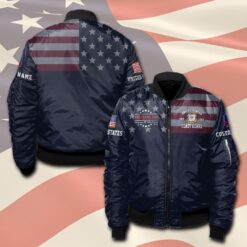 US Coast Guard, I Walked The Walk - Bomber Jacket
