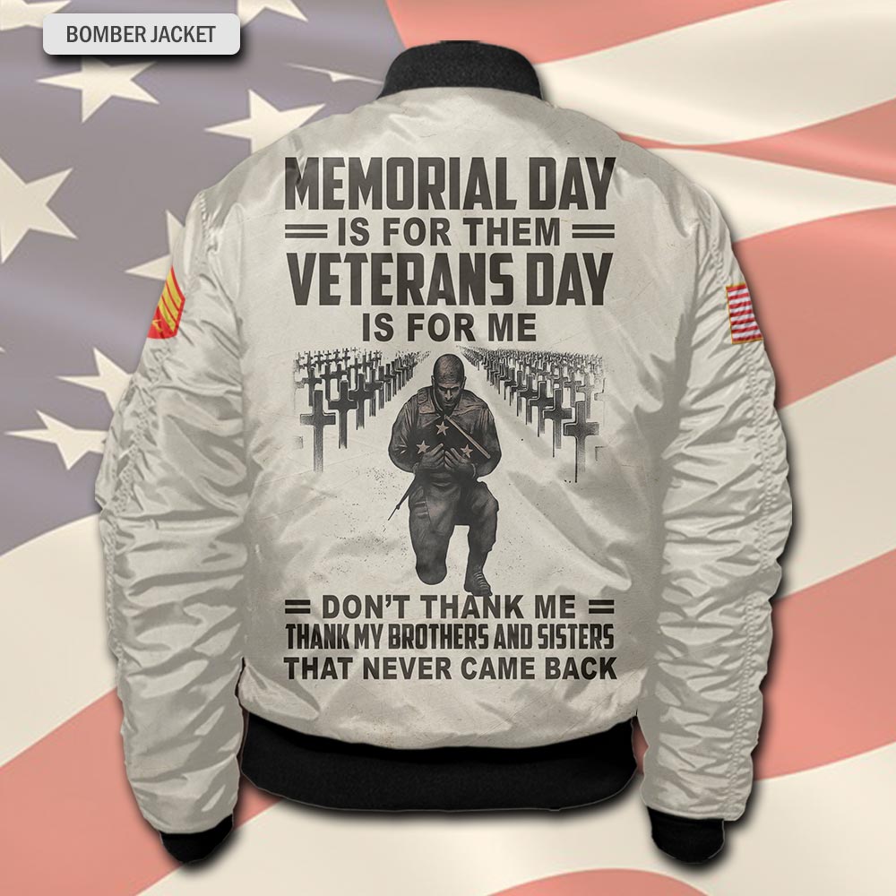 US Marine Corps, Life And Pride - Bomber Jacket - Image 3