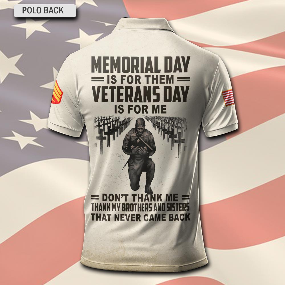 US Marine Corps, Duty, Honor, Country - Polo Shirt - Image 3