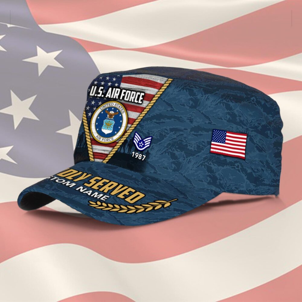 US Air Force , Duty, Honor, Country - Military Cap - Image 2