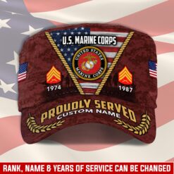 US Marine Corps, E 2 Marines Private First Class - Military Cap