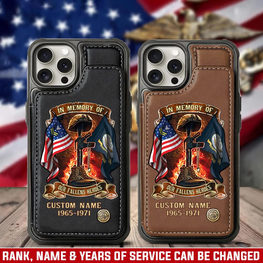 US Navy, Freedom Isn't Free - Leather Flip Phone Case