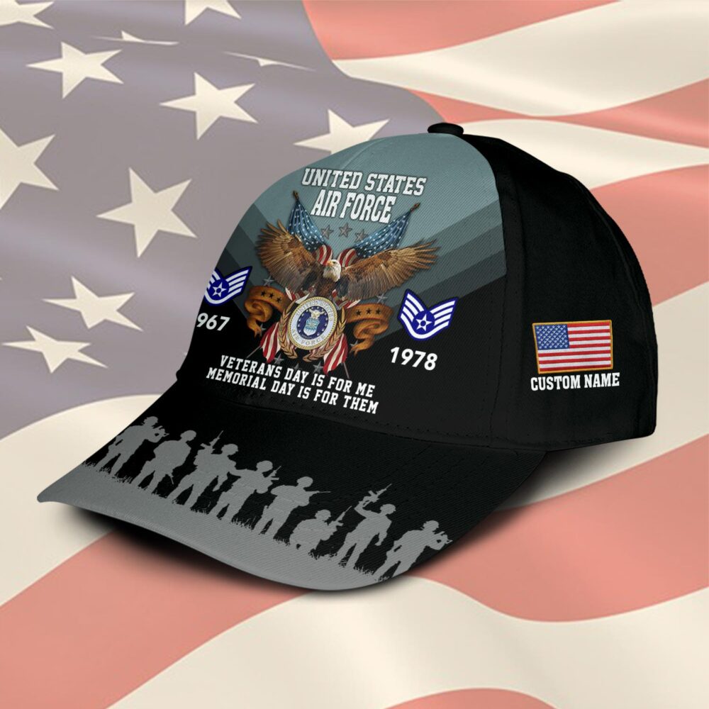 US Air Force, Always Remember, Never Forget - Classic Cap - Image 2