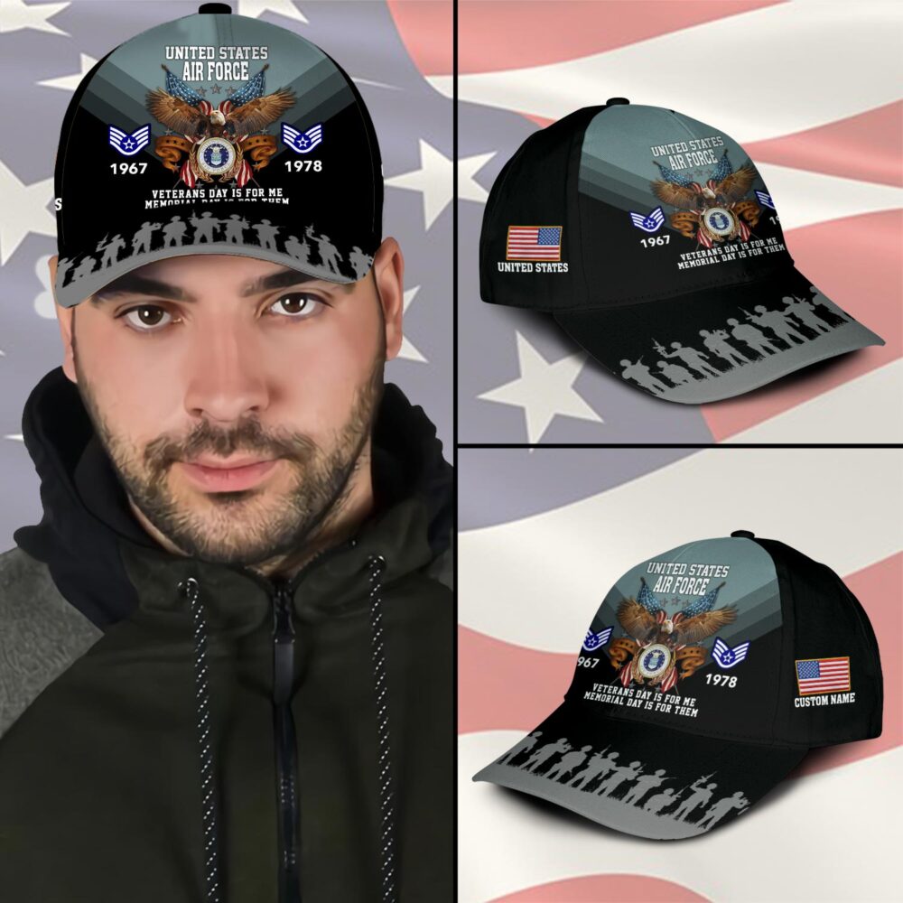 US Air Force, Always Remember, Never Forget - Classic Cap - Image 3