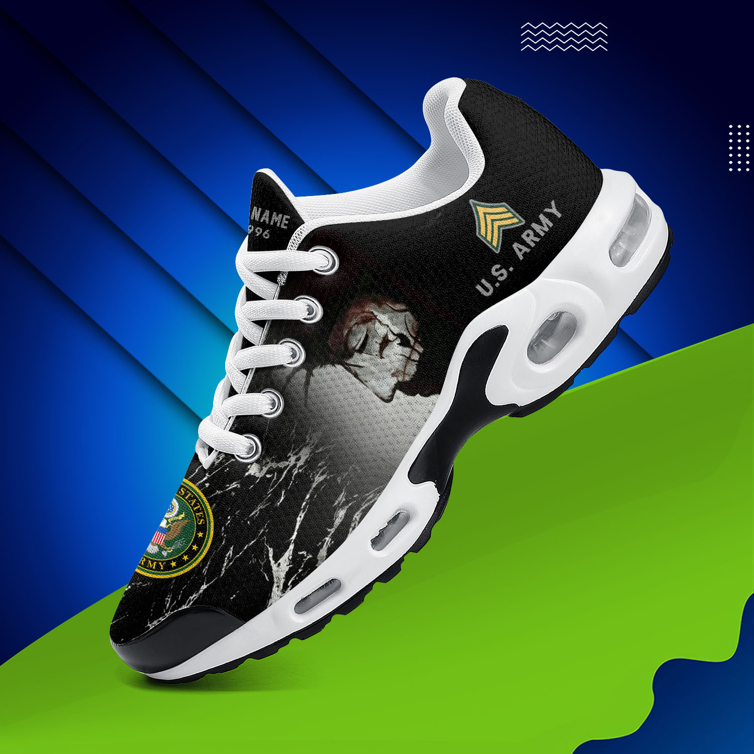 US Army, E 6 Army Specialist - Air Max Plus Shoes - Image 2