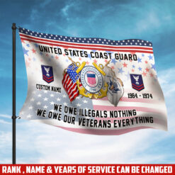 US Coast Guard, Duty, Honor, Country - Flying Flag 3×5 Feet(90×150 Cm)