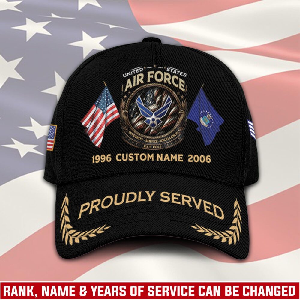 US Air Force, E 6 Air Force Technical Sergeant - Classic Cap