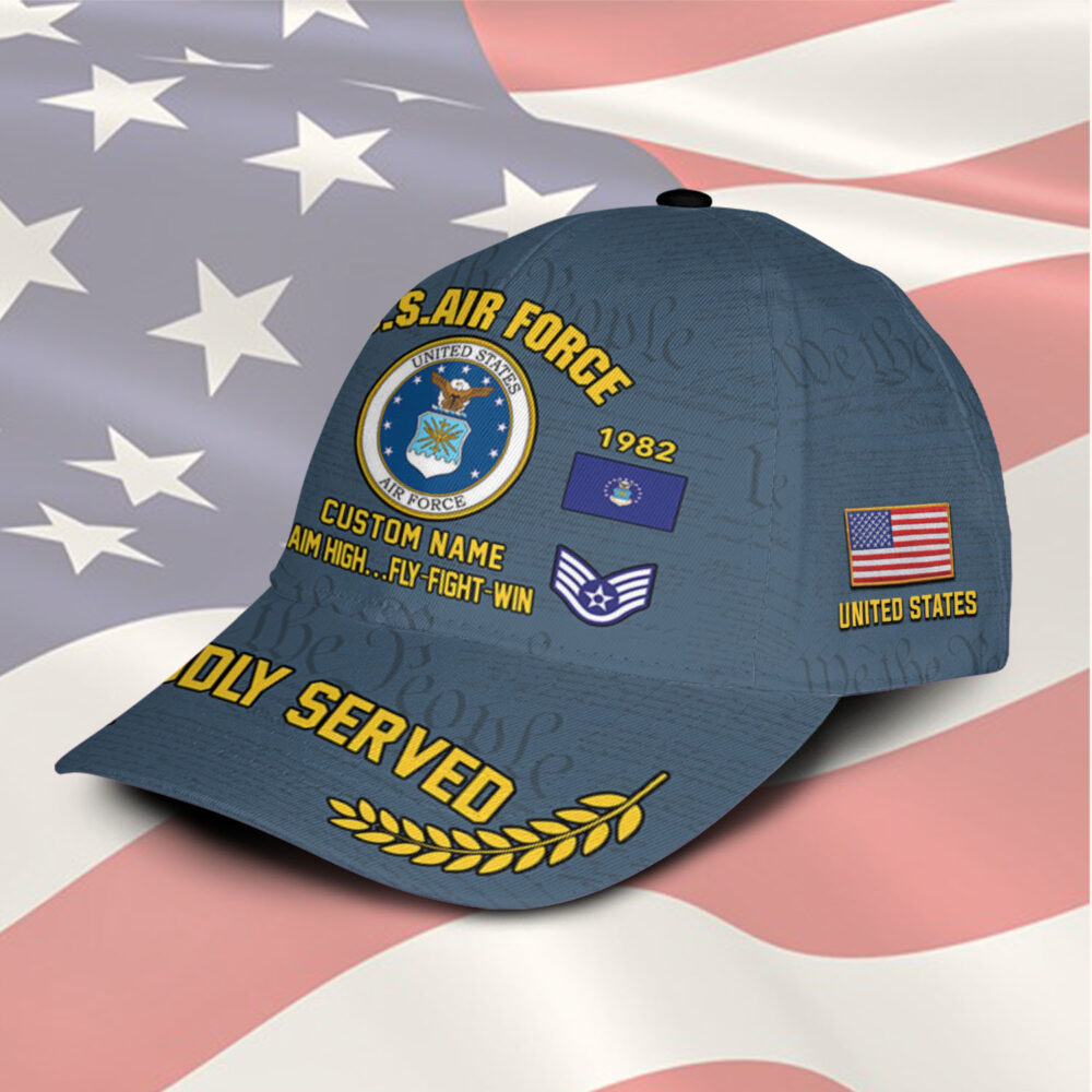 US Air Force, Honor The Fallen - Classic Cap - Image 2