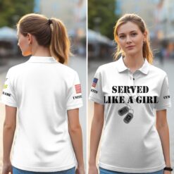 US Navy, By Sea, Air and Land - Women Polo Shirt