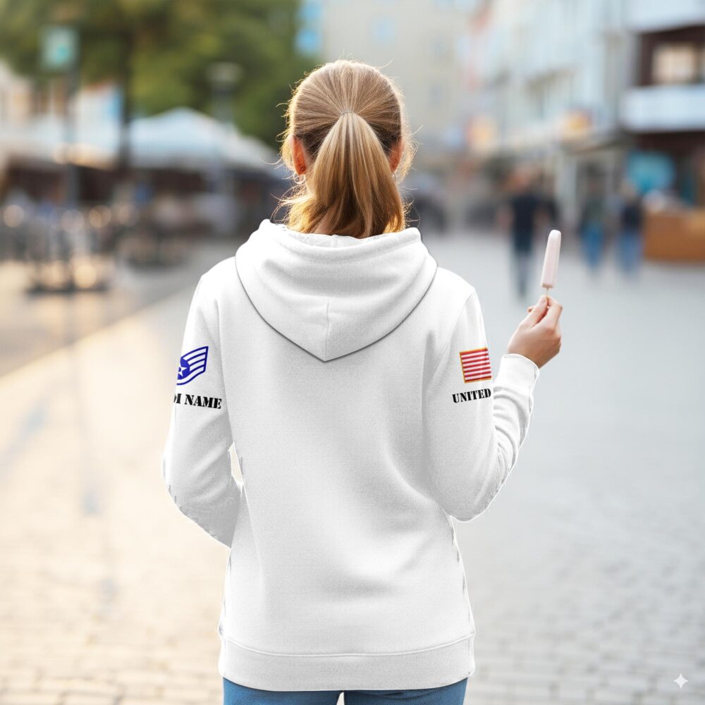 US Air Force , Honor The Fallen - Women Hoodie - Image 3
