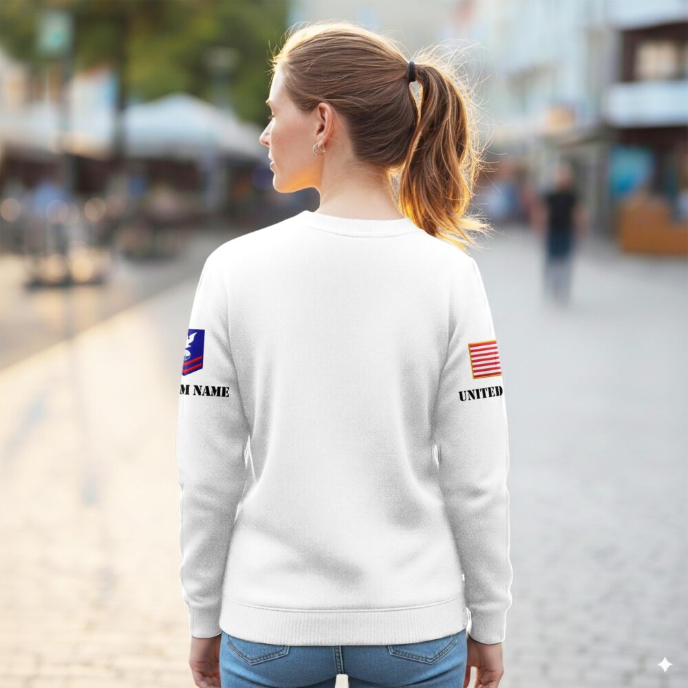 US Coast Guard, Semper Paratus - Women Sweatshirt - Image 3