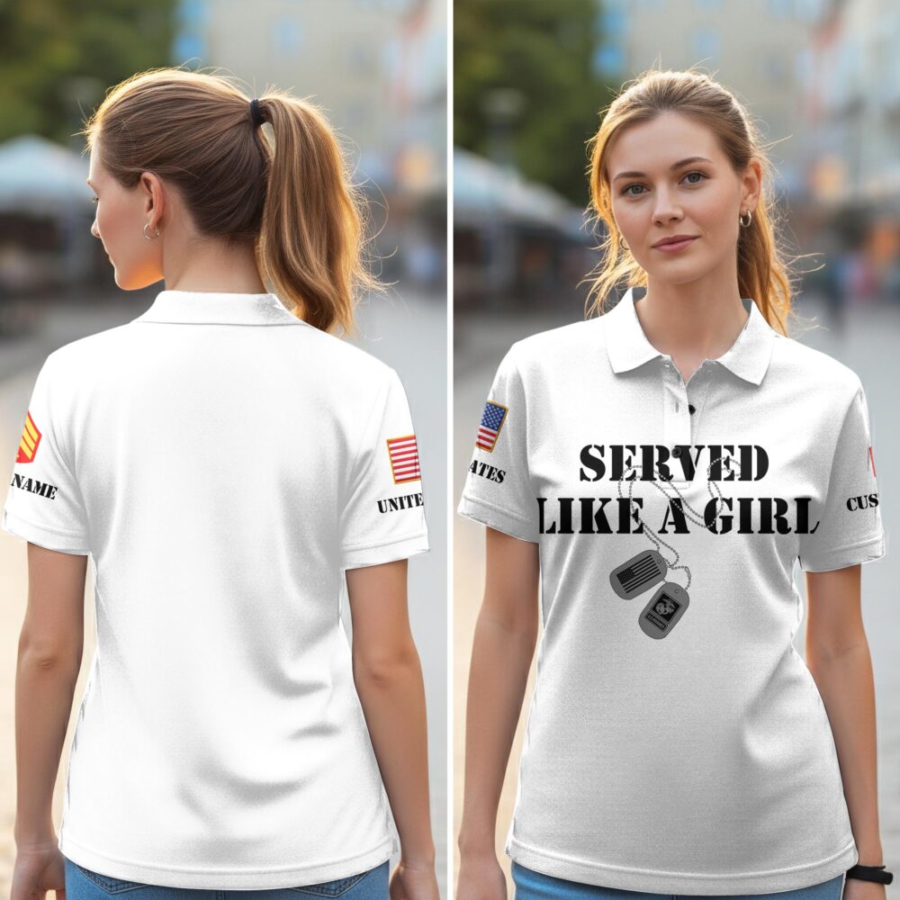 US Marine Corps, Semper Fidelis - Women Polo Shirt