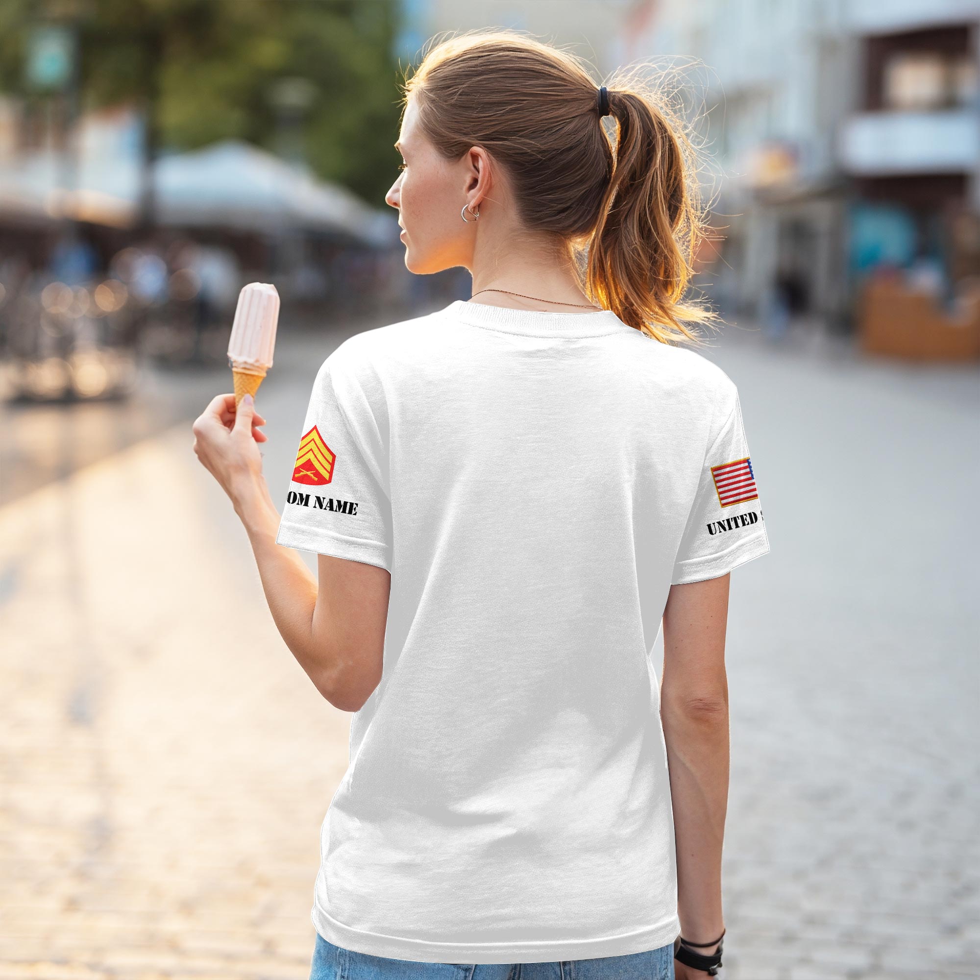 US Marine Corps, The Few, The Proud - Women T-Shirt - Image 3