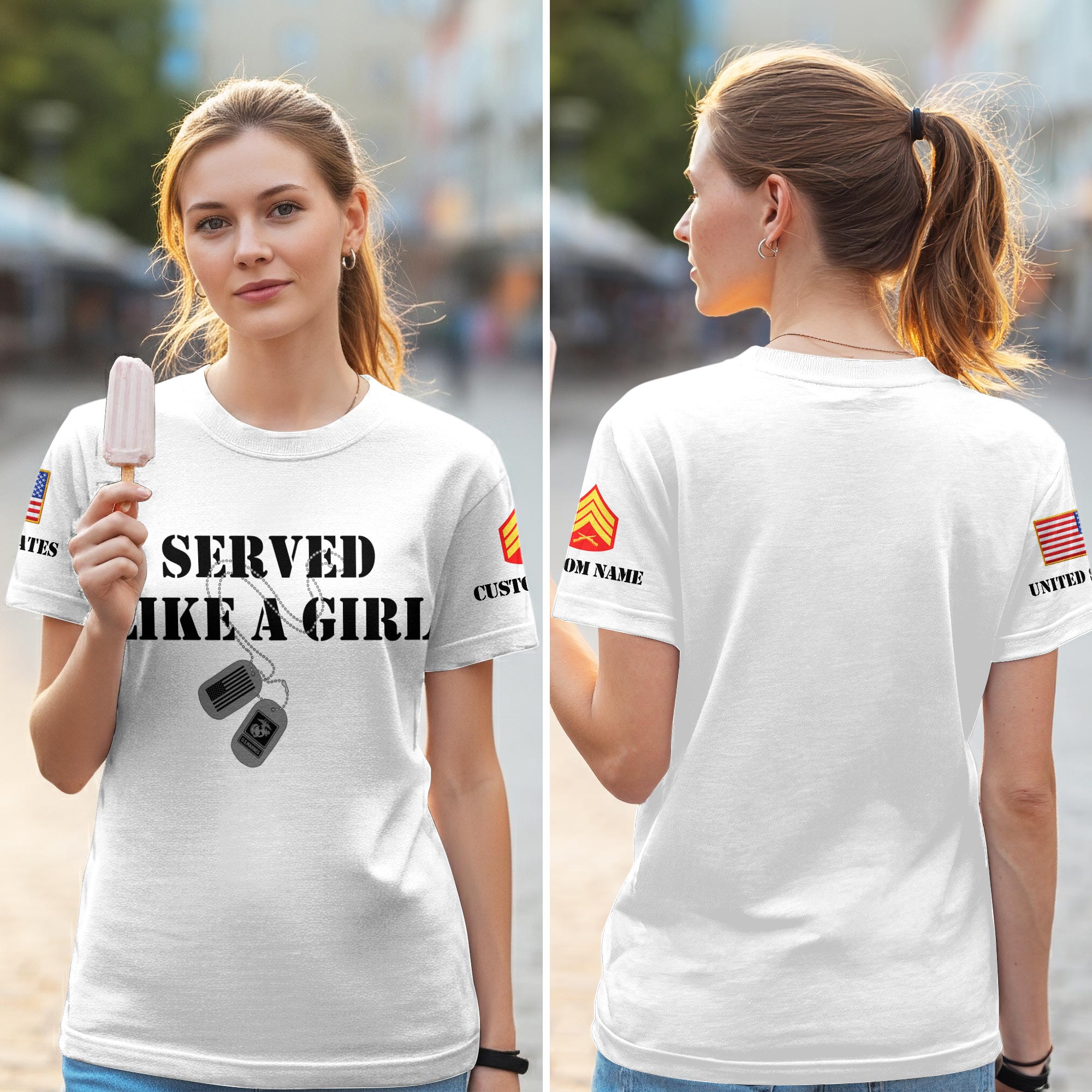 US Marine Corps, The Few, The Proud - Women T-Shirt