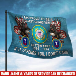 US Coast Guard, Honoring All Who Served - Flying Flag 3×5 Feet(90×150 Cm)