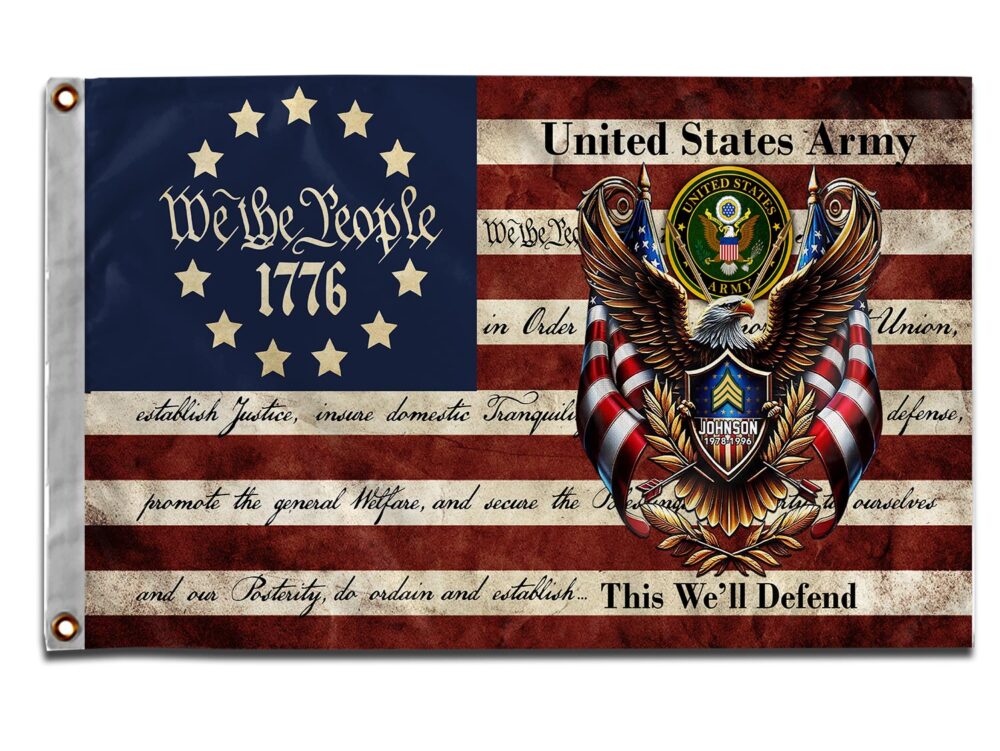 US Army, Once A Soldier, Always A Soldier - Flying Flag 2×3 Feet(60×90 Cm) - Image 3