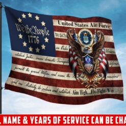 US Air Force , I Walked The Walk - Flying Flag 3×5 Feet(90×150 Cm)