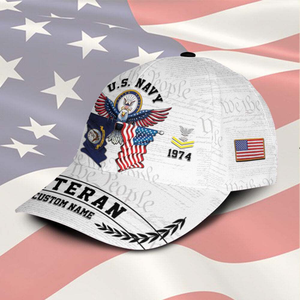 US Navy, By Sea, Air and Land - Classic Cap - Image 2